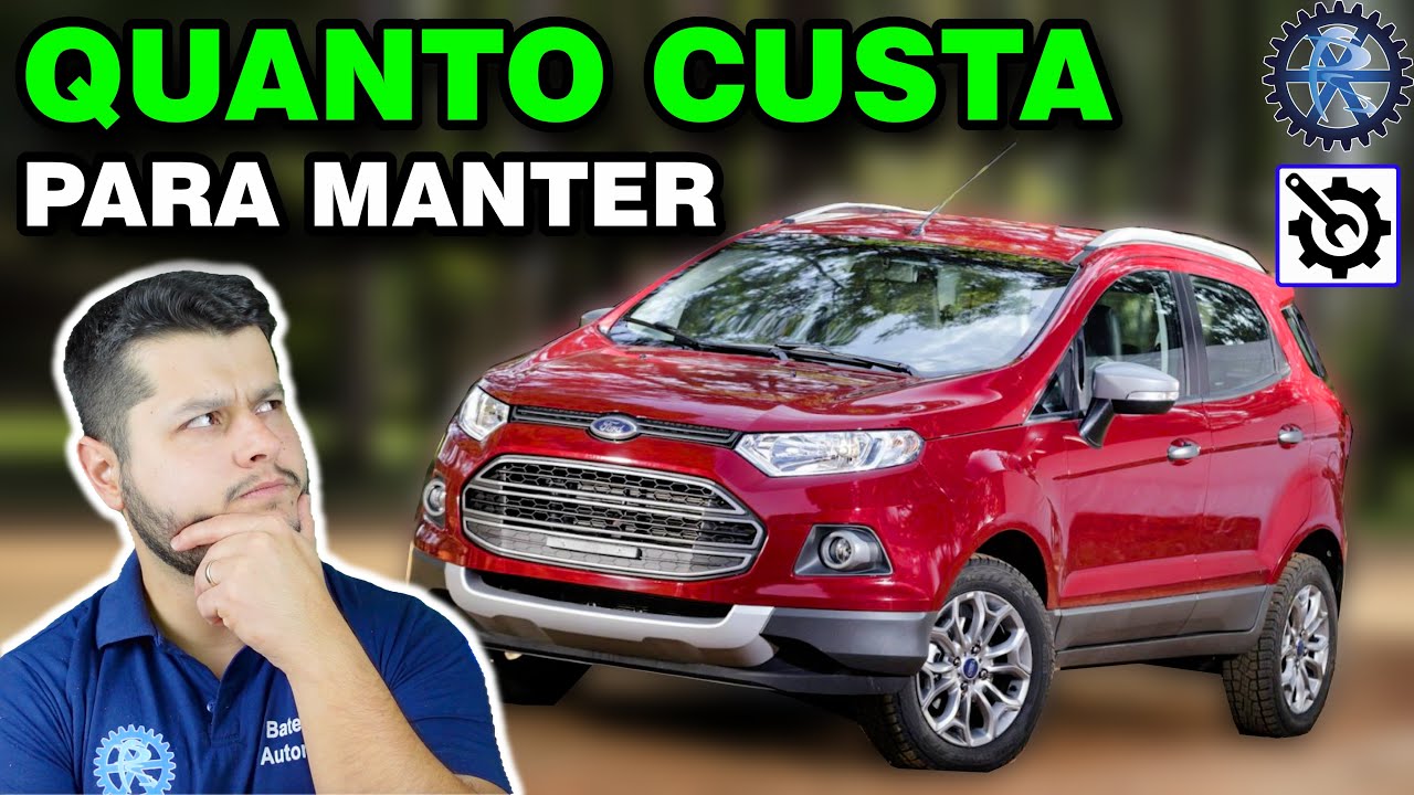 FORD ECOSPORT FREESTYLE 1.6 2015 | QUANTO CUSTA para manter