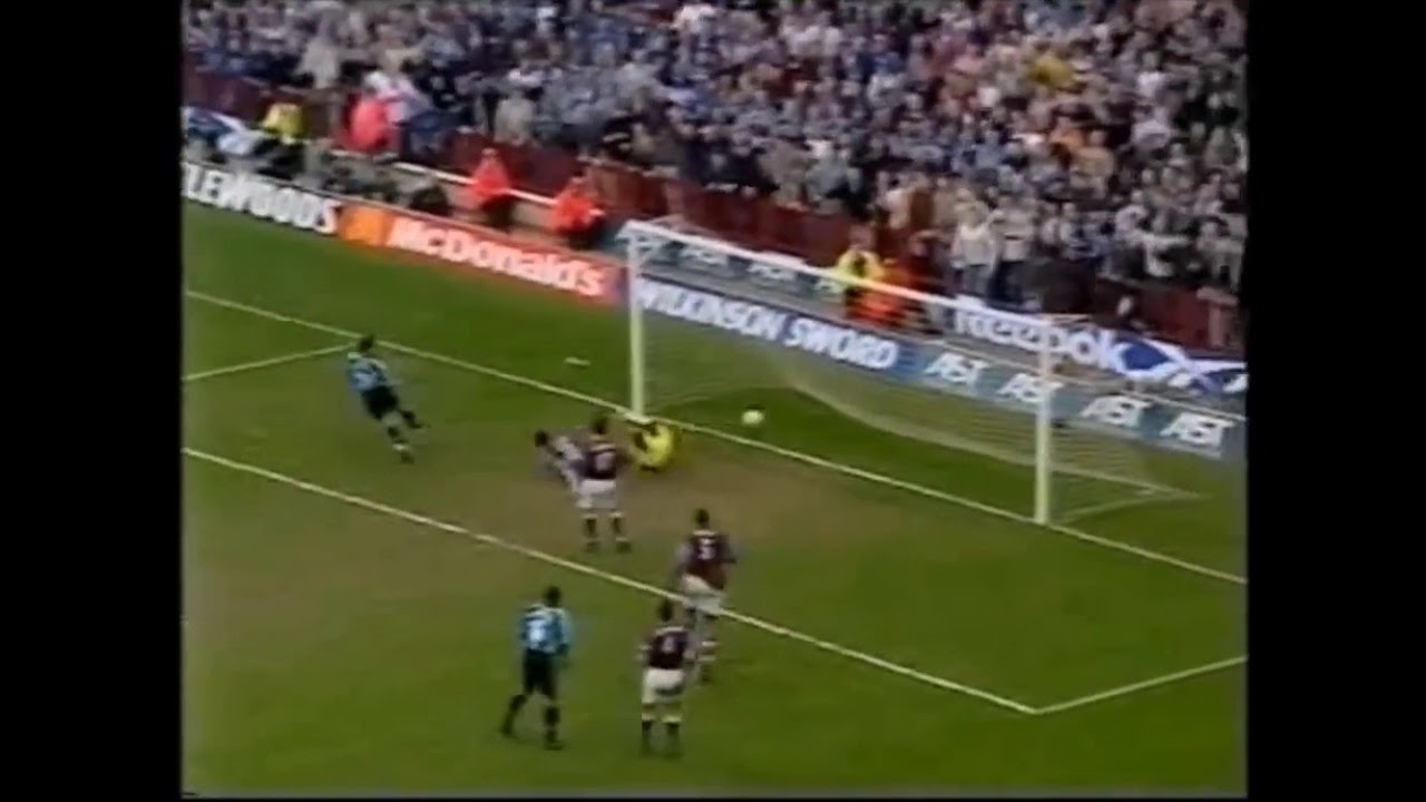 FA Cup 14/2/98 Aston Villa v Coventry - Moldovan Goal