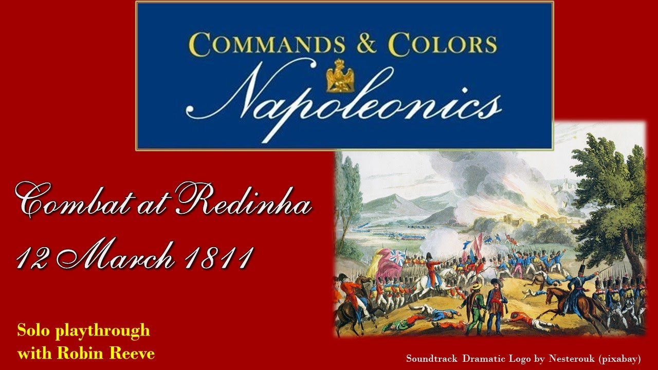 Commands and Colors Napoleonics, Solo Playthrough, Combat at Redinha.
