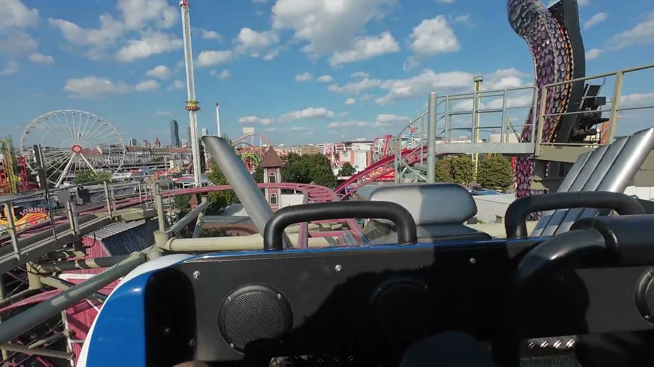 Vienna Prater Austria - Gesengte Sau - Front Row POV - 2025