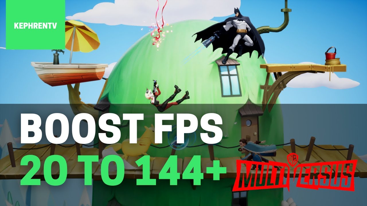 Multiversus - How to BOOST FPS and Increase Performance on any PC