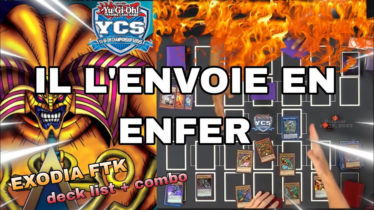 IL GAGNE EN YCS AVEC EXODIA !! ( decklist + combo)