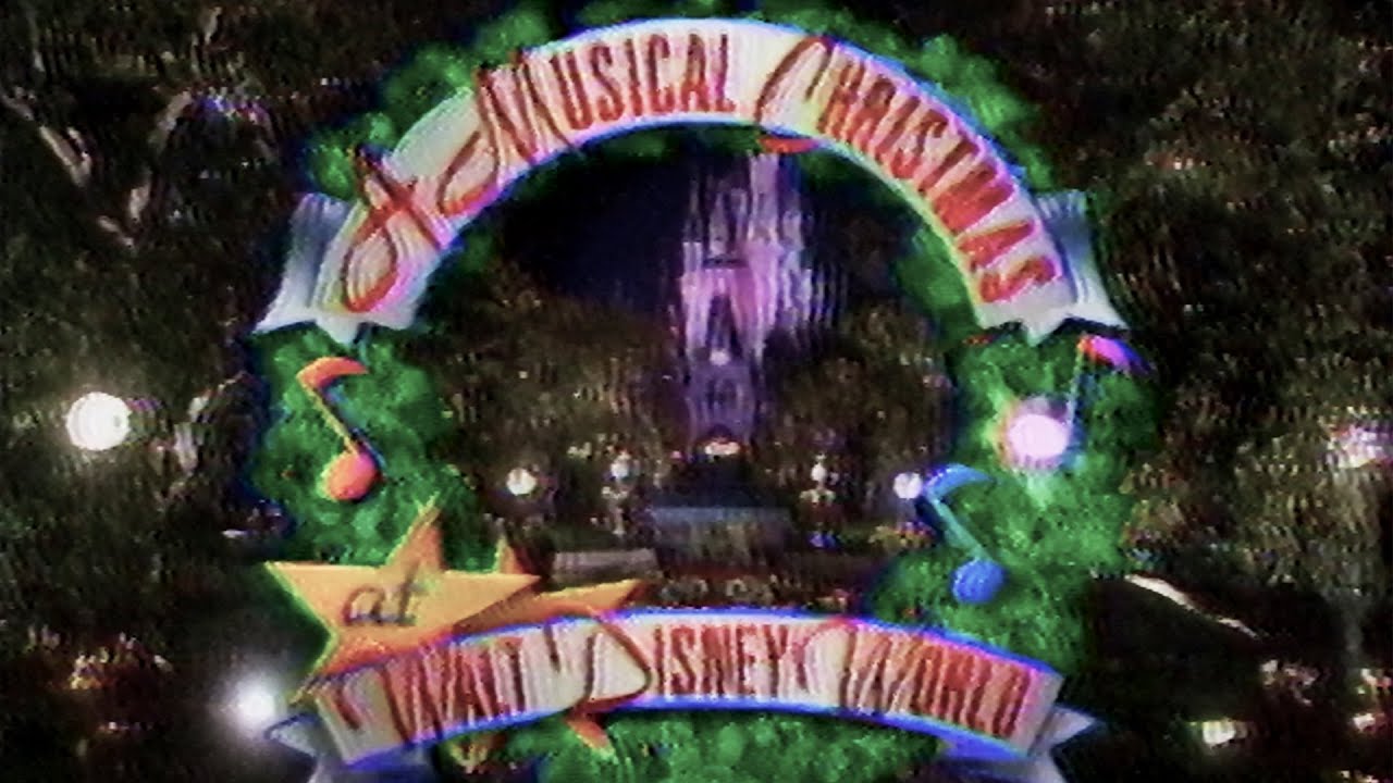 1993 TV Christmas Special: Musical Christmas at Walt Disney World  📺📼🎅🎄
