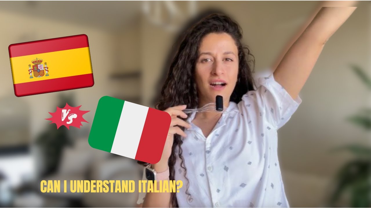 Can I Understand Italian if I Speak Spanish ? || Let's find out!