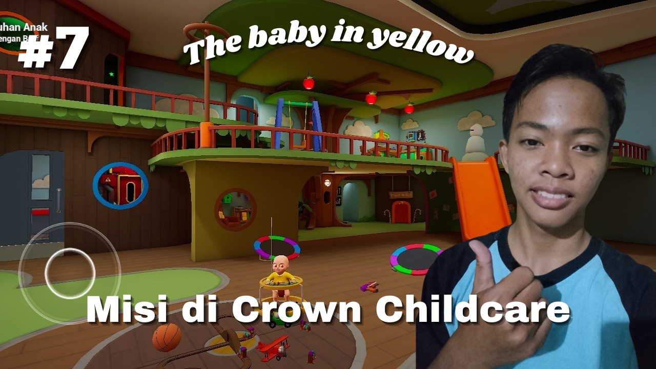 Akhirnya Diterima Menjadi Pengasuh Anak Di Crown Childcare!! (Aksi4 #7) Game The Baby In Yellow