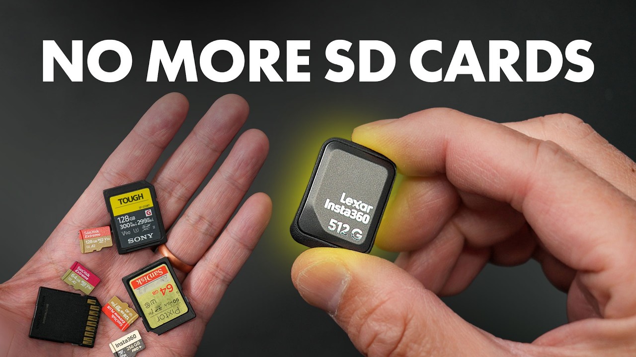 Этот миниатюрный SSD-накопитель может заменить SD-карты.