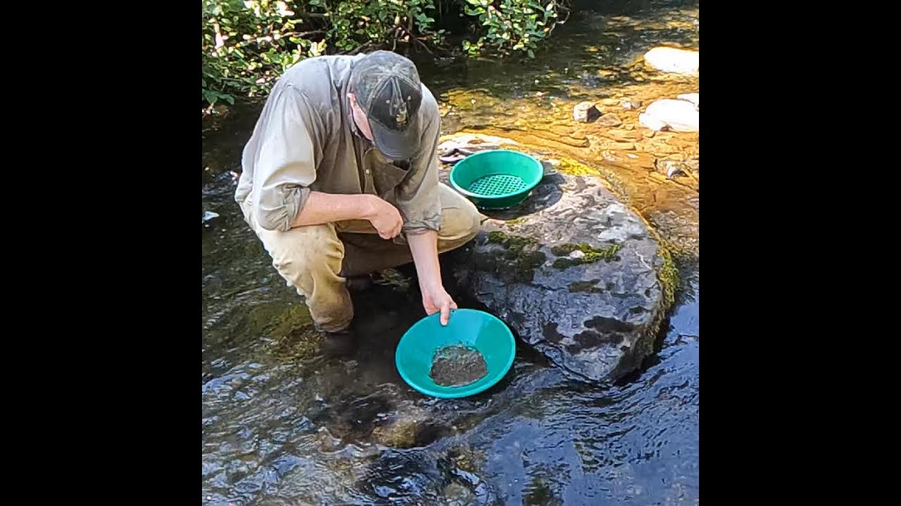 Gold Panning in the North Maine Woods