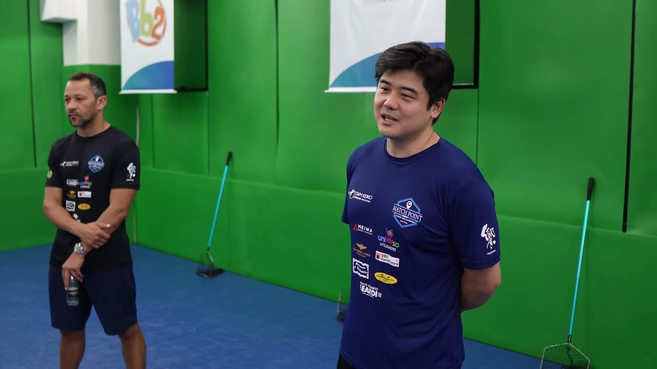 Thiago Monteiro Treinamento intensivo Técnico Seleção Brasileira Tênis de Mesa