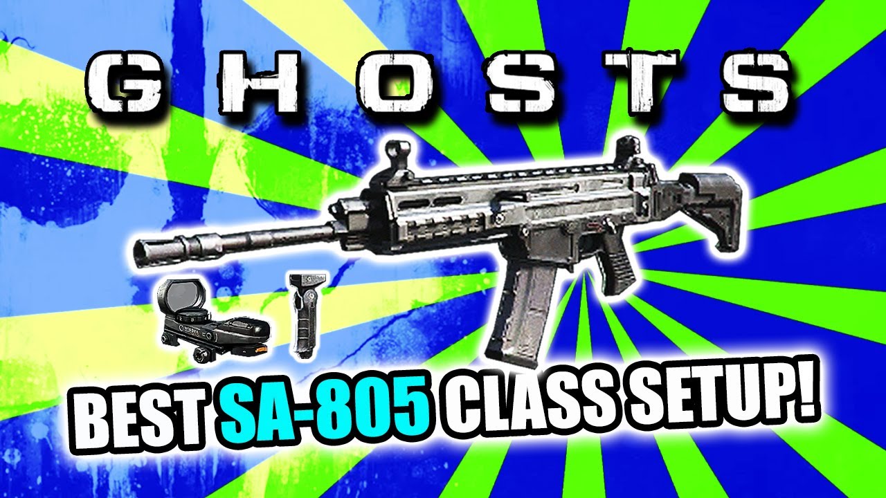 Call of Duty GHOSTS: ЛУЧШАЯ НАСТРОЙКА КЛАССА ШТУРМОВОЙ ВИНТОВКИ SA-805!