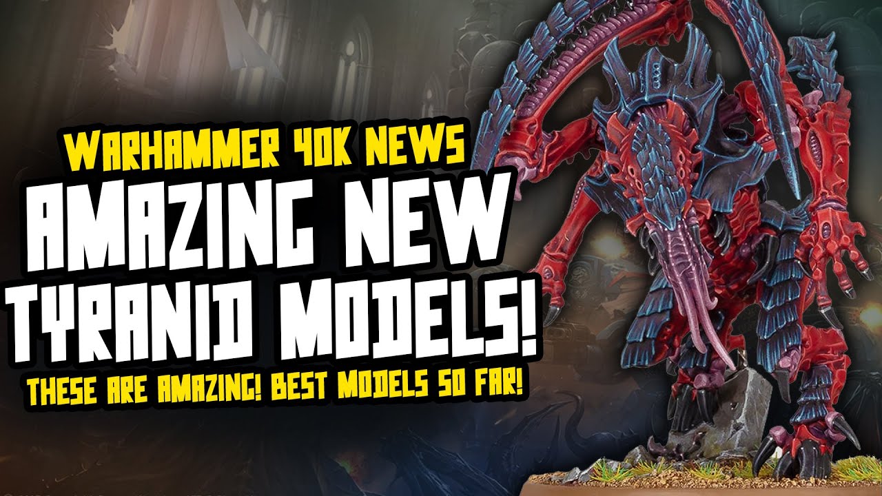 SPACE MARINES LOSE!!!! AMAZING TYRANID MODELS!
