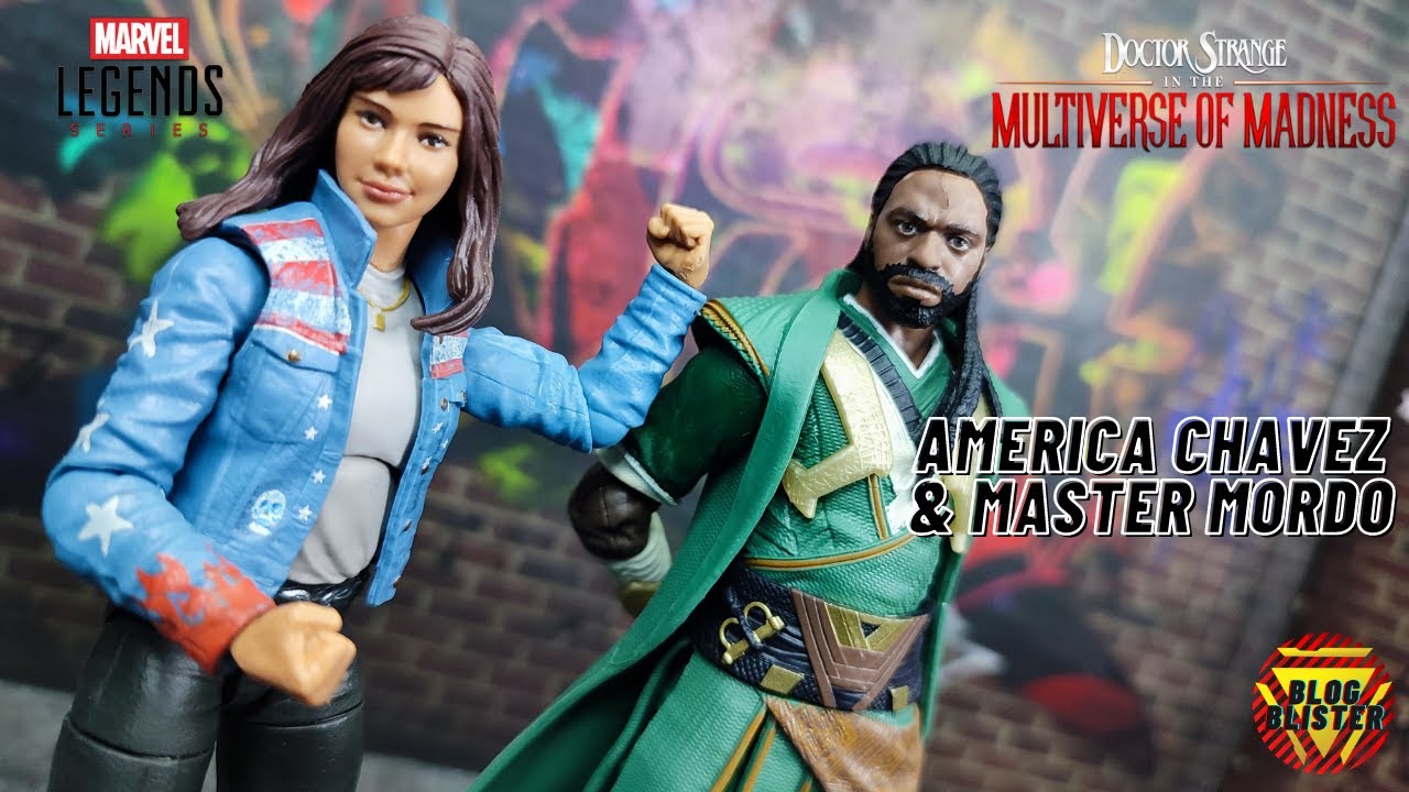 Marvel Legends America Chavez & Master Mordo Review Revision Español