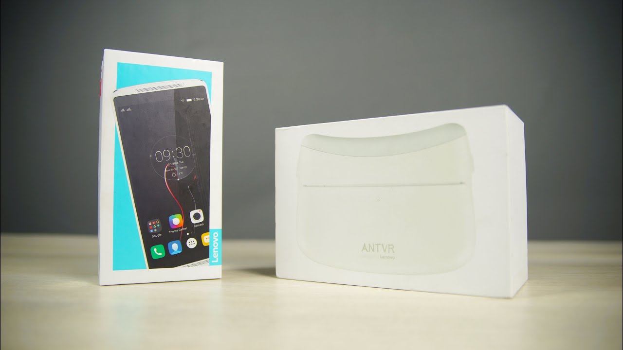 Lenovo Vibe K4 Note & AntVR - Unboxing