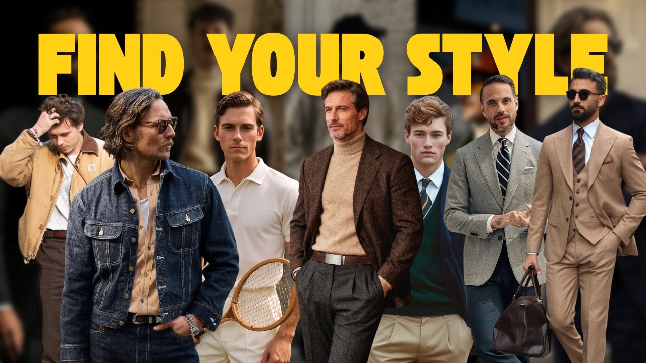 the 5 menswear archetypes