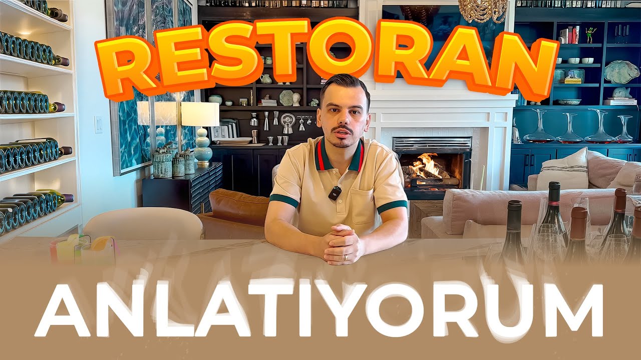 Bar ve Restoran hakkında konuşuyorum.