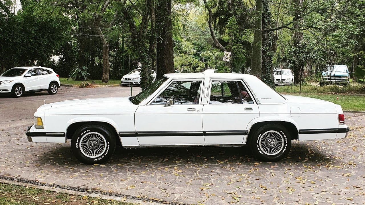 De lo Más Hermoso Que Fabrico La Ford Motor Company | Mercury Grand Marquis 1990
