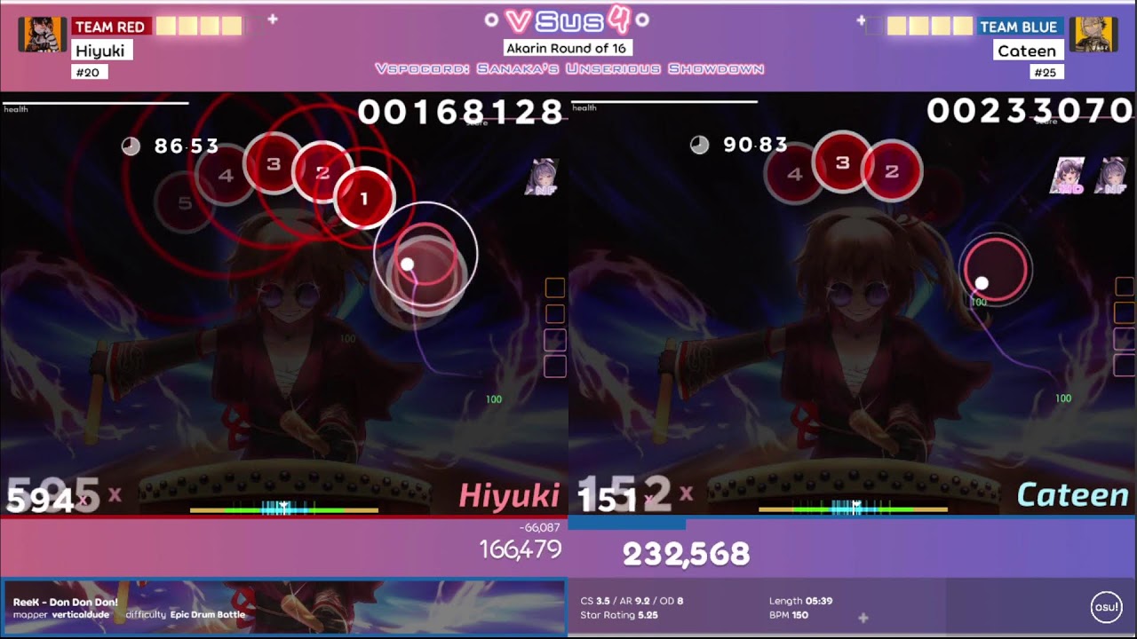 VSUS4: Hiyuki vs Cateen