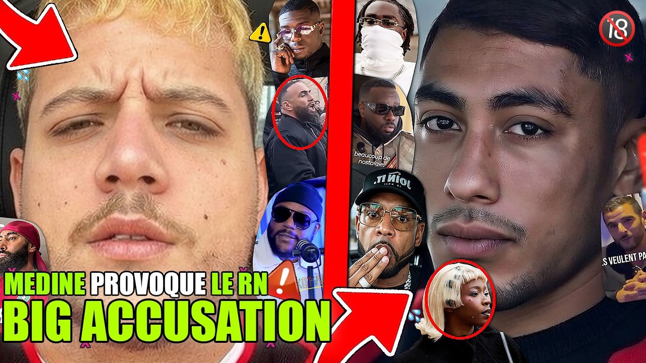 PLK SOUPÇON TRICHE, MEDINE PROVOQUE RN, BOOBA PRISON LINO PARLE, BIG FLO ENERVE, FIANSO DERNIER SON