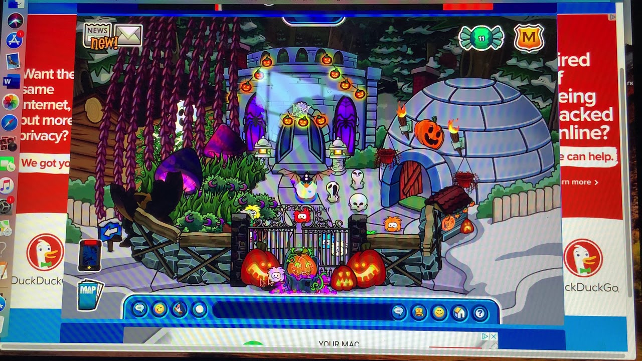 Club penguin r rewritten Halloween 2020