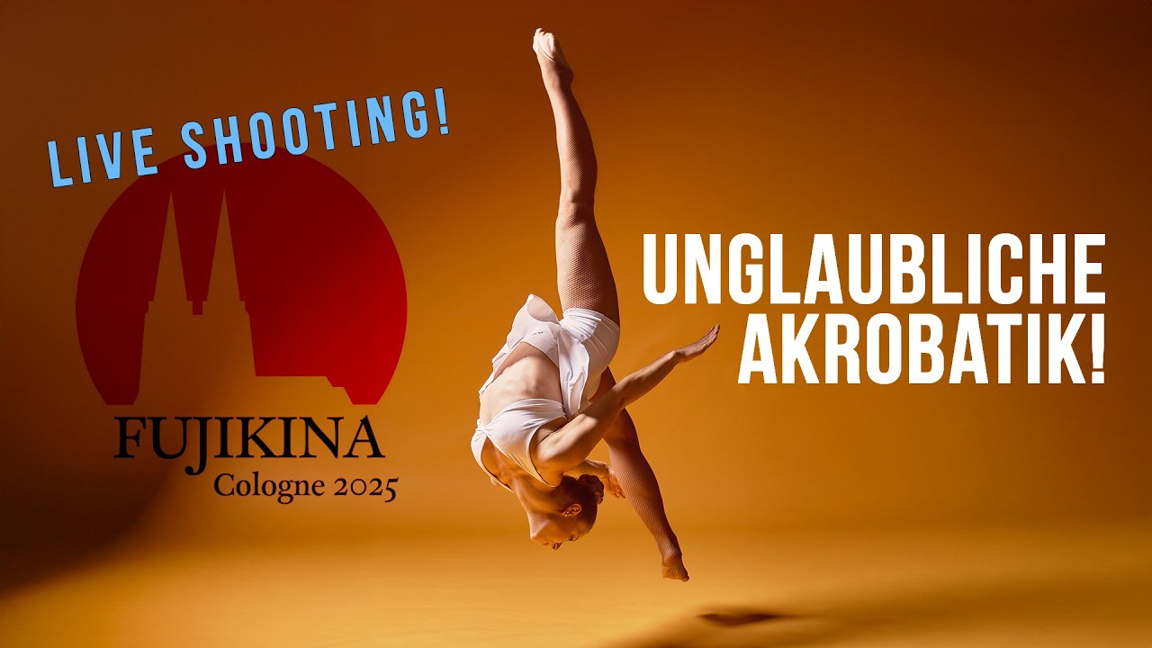 Unglaubliche Akrobatik vor der Kamera – mein Fujikina 2025 Live-Shooting