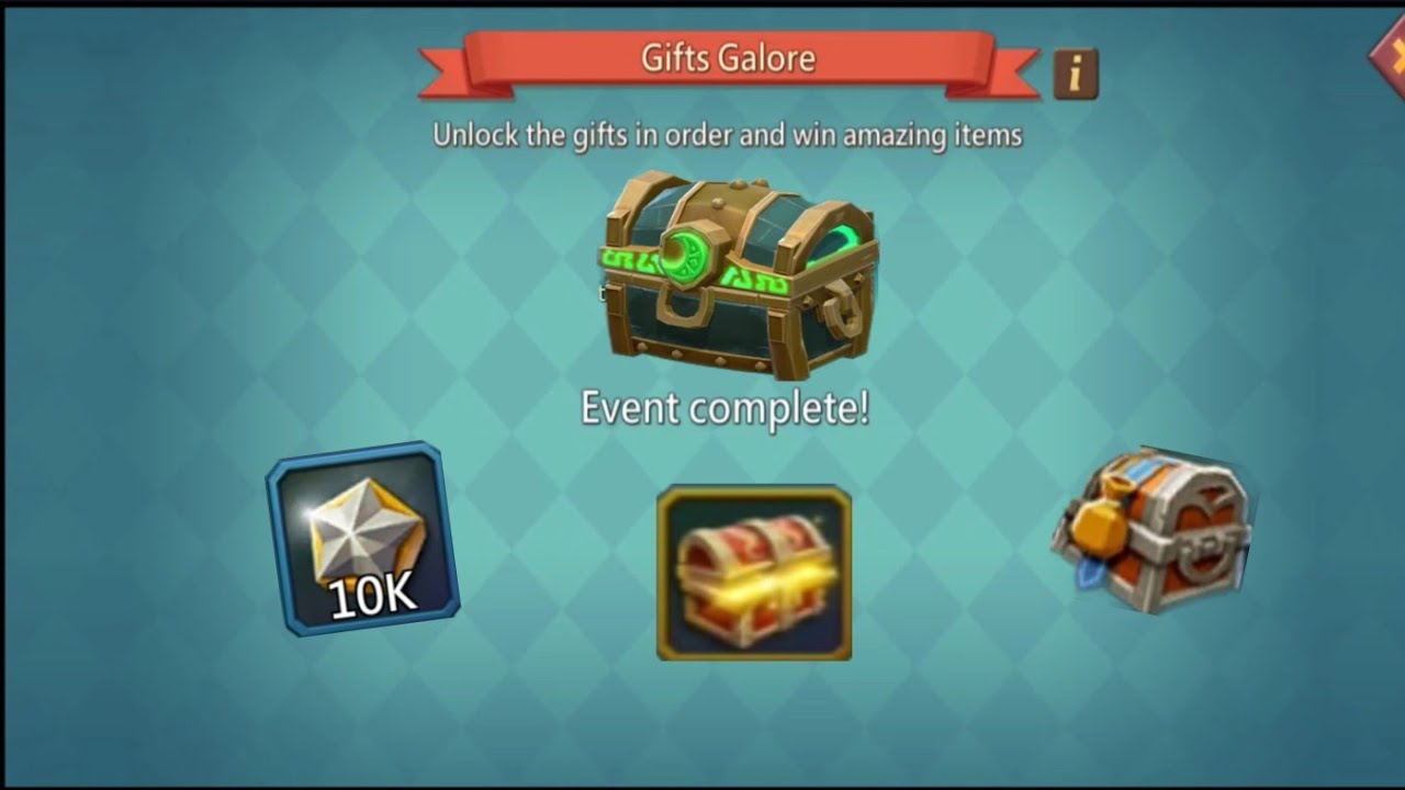 Lords Mobile ~ Weekly Packs Massive Discounts, Frosty Special Full Run And All Of Gifts Galore 😎