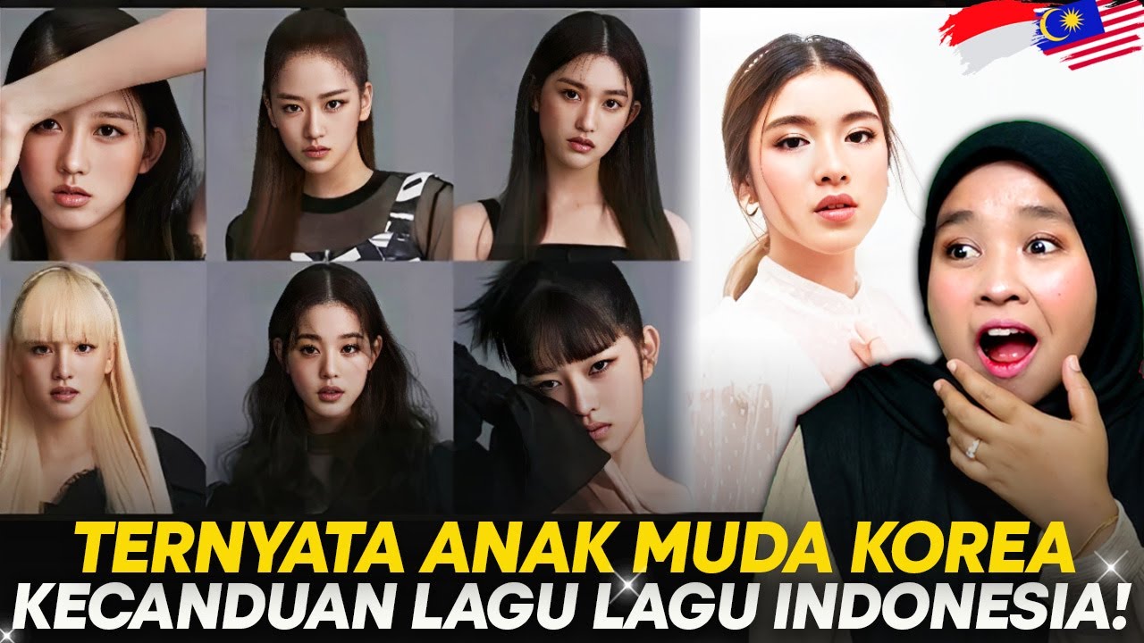 REAKSI 🇲🇾 : BARU TAU! Ternyata Anak Anak Korea Kecanduan Lagu Indonesia!