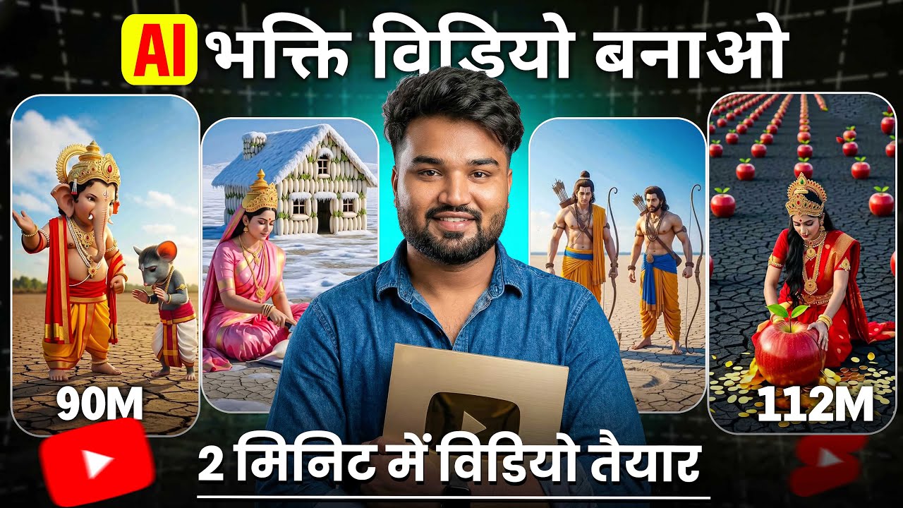 ai se bhakti video sirf 2 minute me | Bhakti ai video kaise banaye | Make Super Viral Bhakti Video