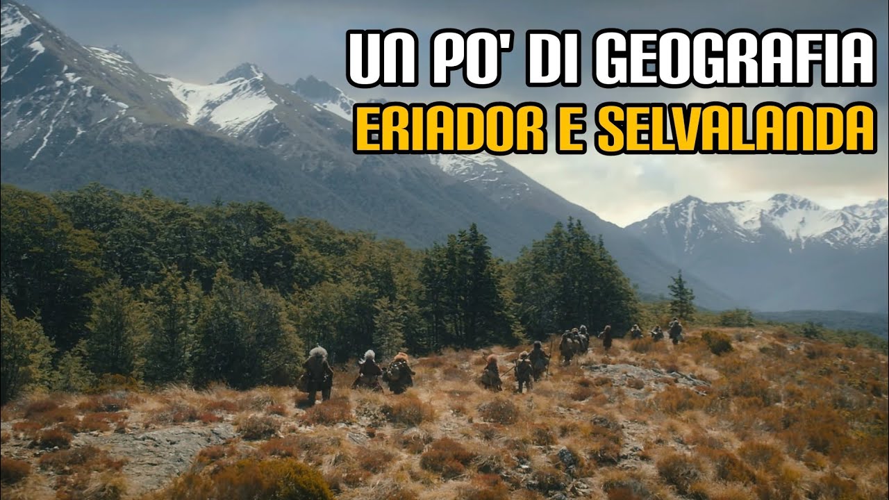 Un po' di geografia: Eriador e Selvalanda