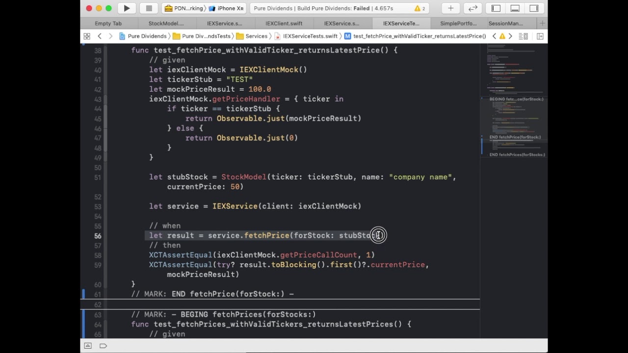 Swift Mock Example