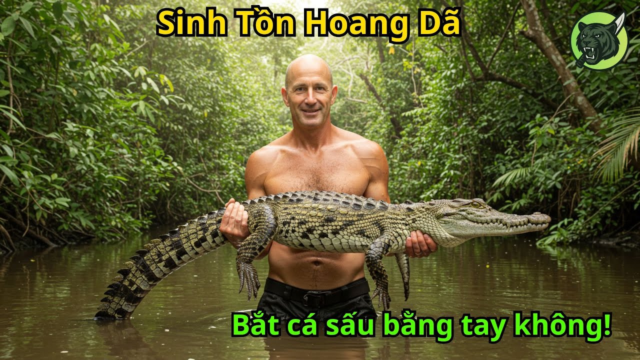 Thử Thách 10 Ngày Sinh Tồn Trên Đảo Hoang -  So Tài Với Rắn Và Cá Sấu Caiman | Dã Thú Review