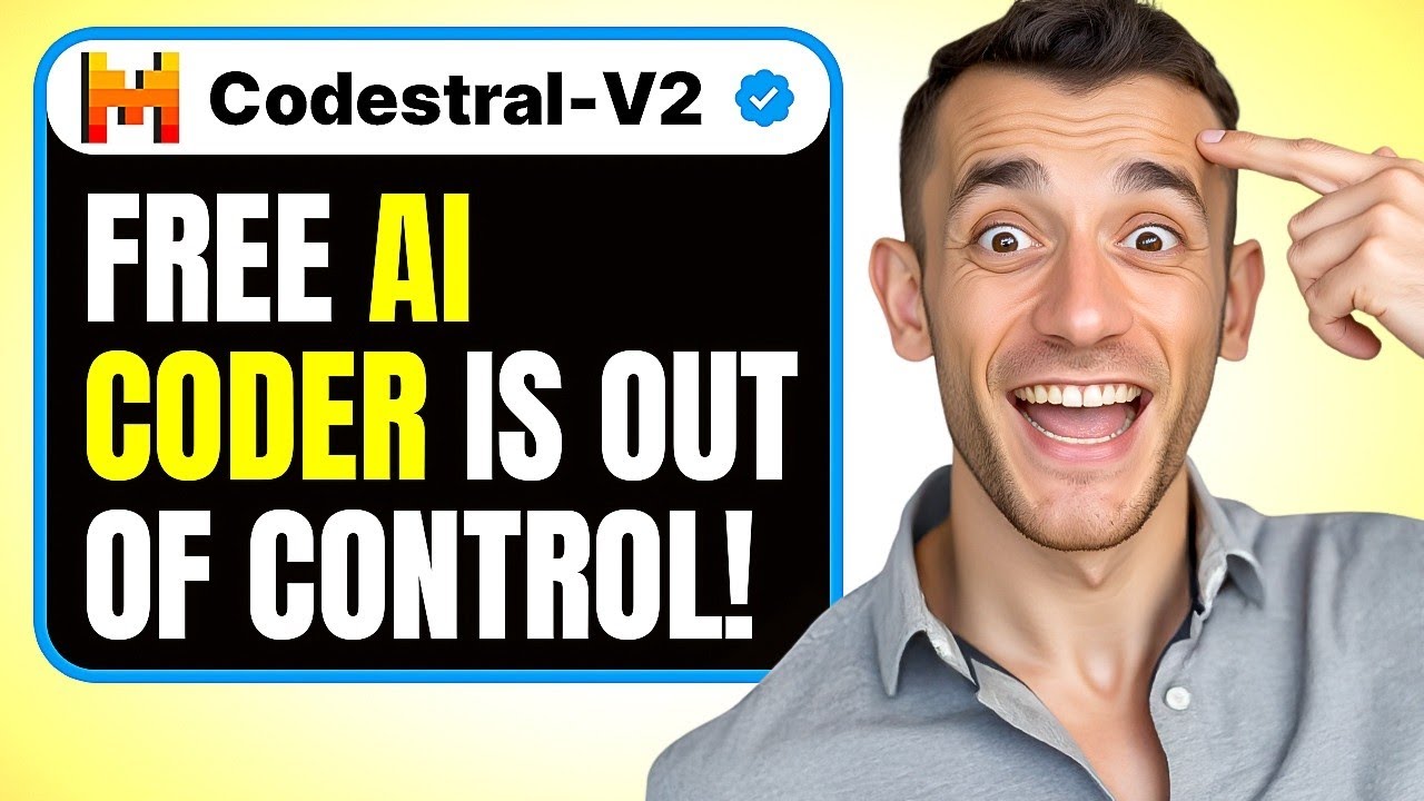 Codestral-V2 (Free API): FREE AI Coder Crushes Cursor & Bolt.New?