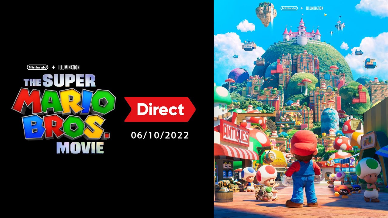 The Super Mario Bros. Movie Direct – 06/10/2022 (1st trailer)