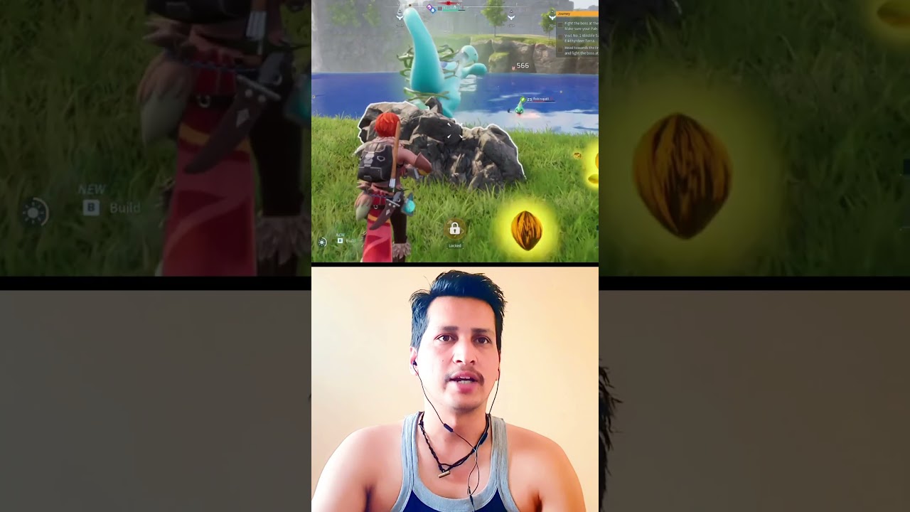Escaping from robinquil  #palworld #gaming #blessingbeast