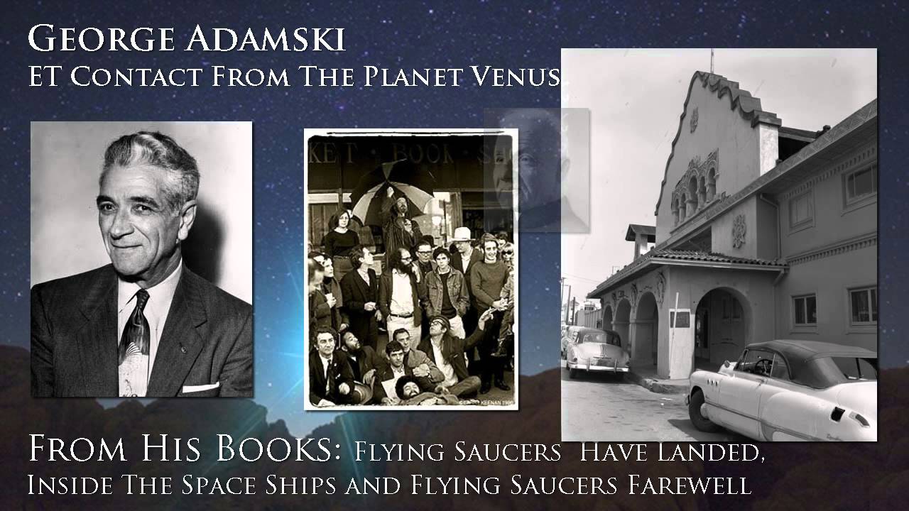 George Adamski ET Contact From The Planet Venus in 1952 4of7