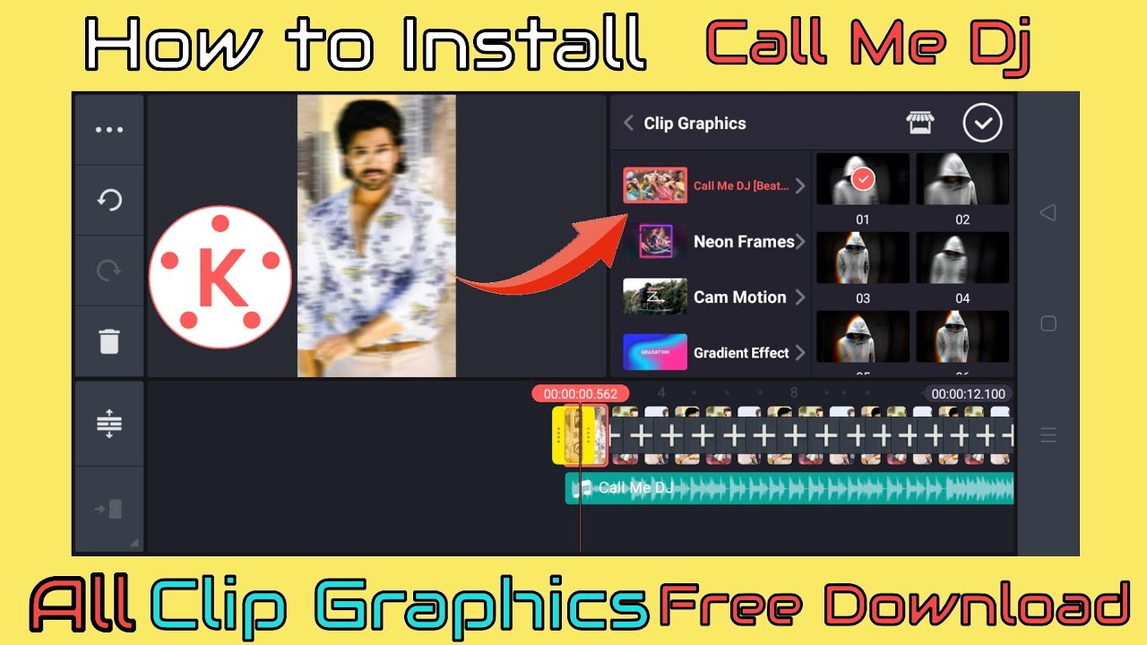 How To Download Call Me Dj Effect on Kinemaster Video Editing Tutorial ll Navadeep Edits Official ll