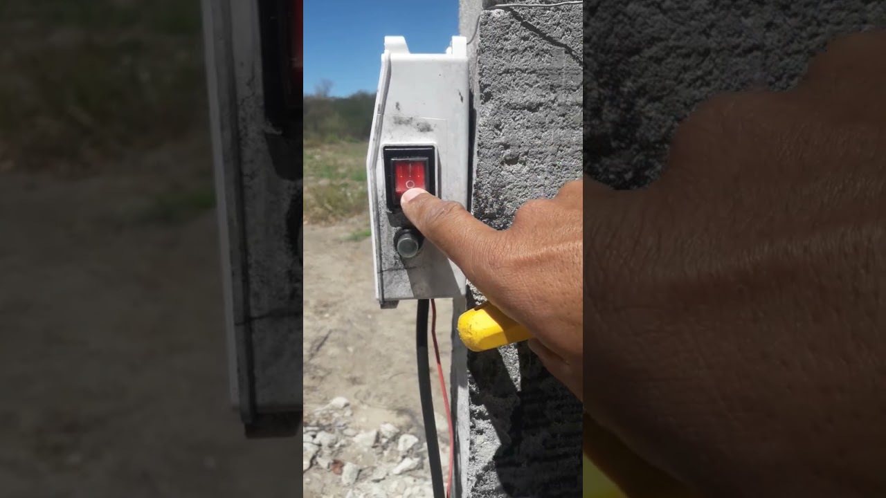 liguei a bomba do poço submersa palito com registro fechado ela parou RESOLVIDO