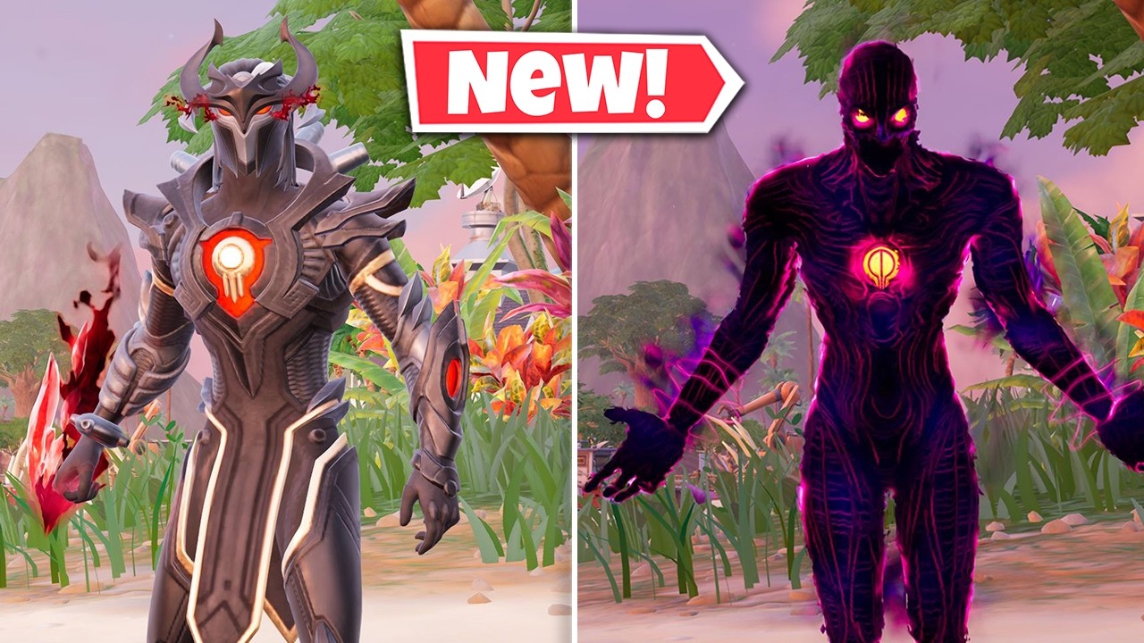 Геймплей нового скина GENO (БЕСФОРМЕННЫЙ ЧЕЛОВЕК) в Fortnite!