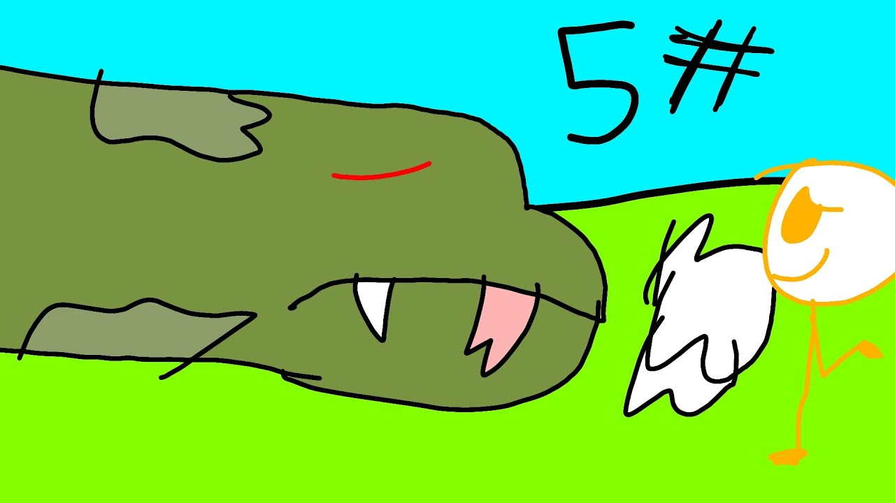 Draw a stickman  epic  2 episódio  5:a cobra de planta 🐍