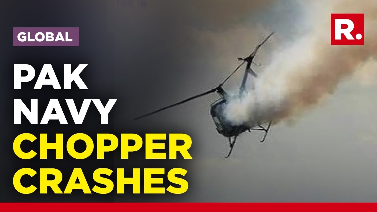 Pakistan Navy Helicopter Crashes In Balochistan's Gwadar, Two Killed