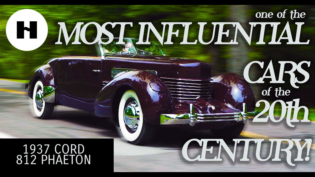 1937 Cord 812 Supercharged Phaeton // One of the MOST Iconic Cars of the 20th Century