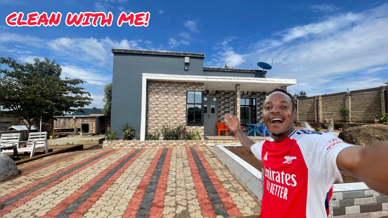 FINALLY CLEANING OUR DREAM HOME AFTER PAVER BLOCK INSTALLATION 🏠 || COMPOUND DETAILED TOUR