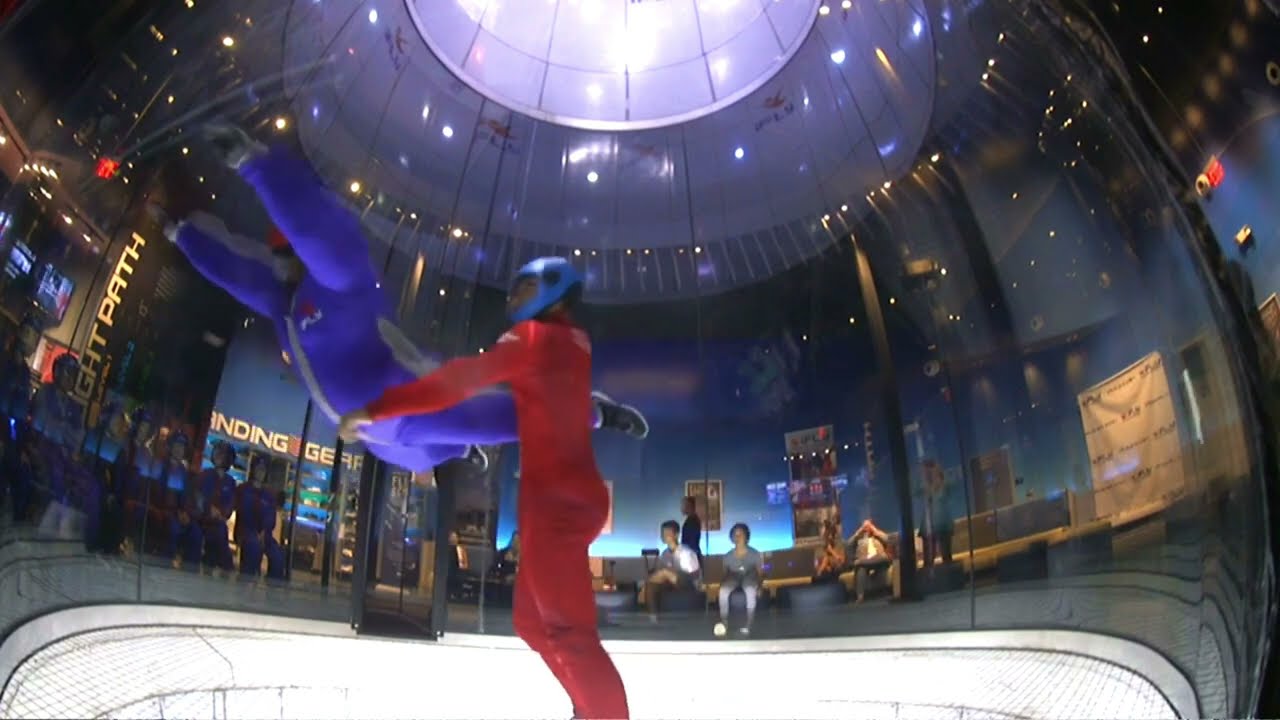 What is indoor skydiving like? My experience vlog