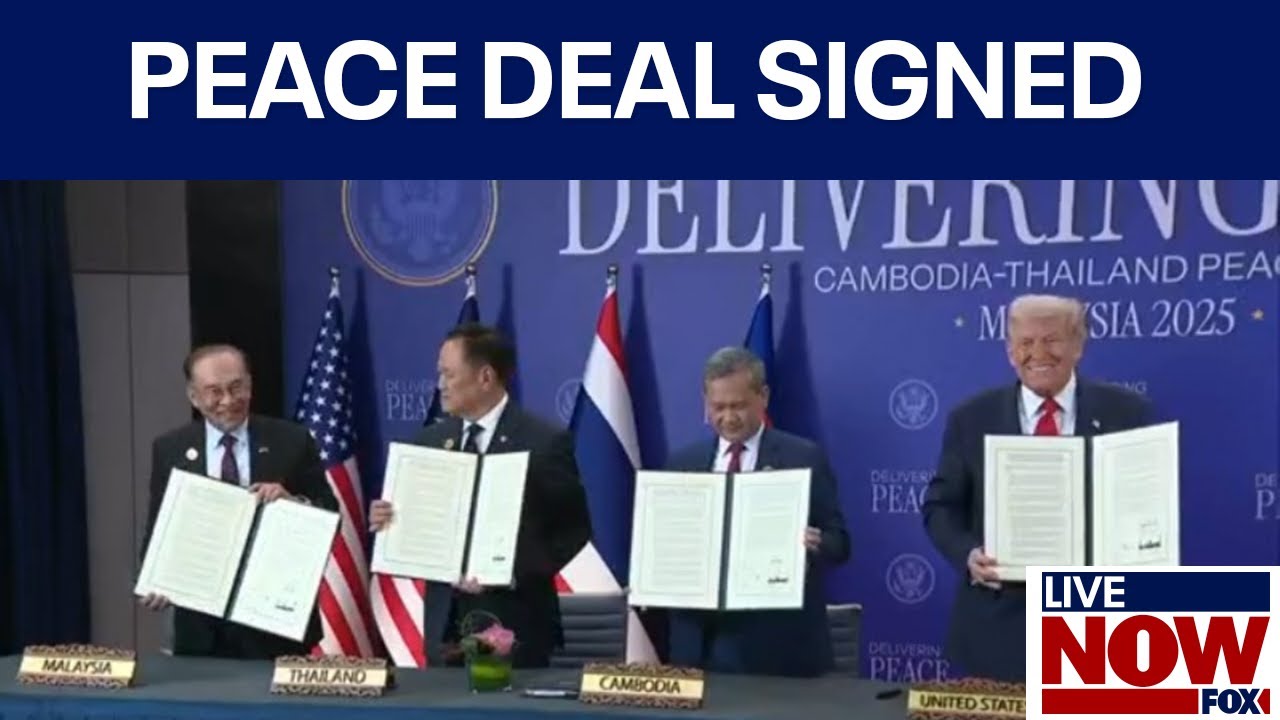 Trump oversees signing of Thai-Cambodia peace deal