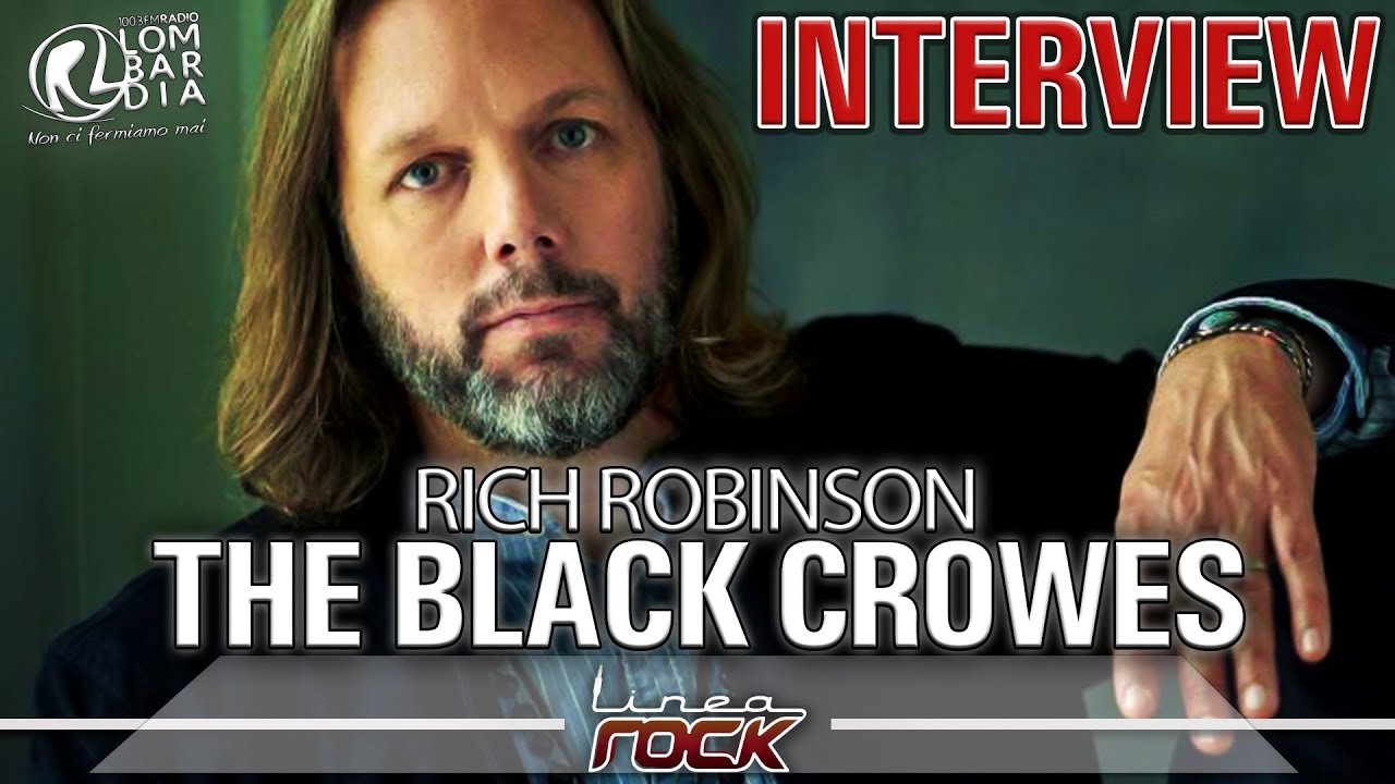 THE BLACK CROWES - Rich Robinson 