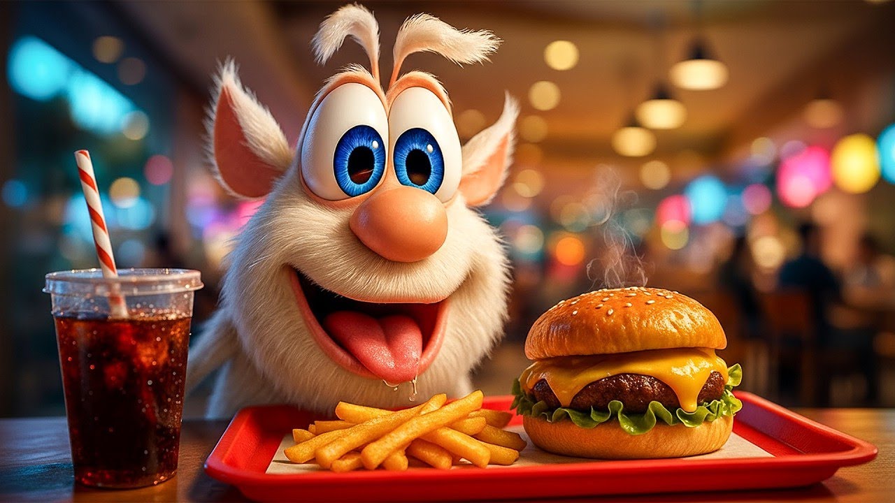 Fun with Fries 🍟 Funny Cartoons for Kids