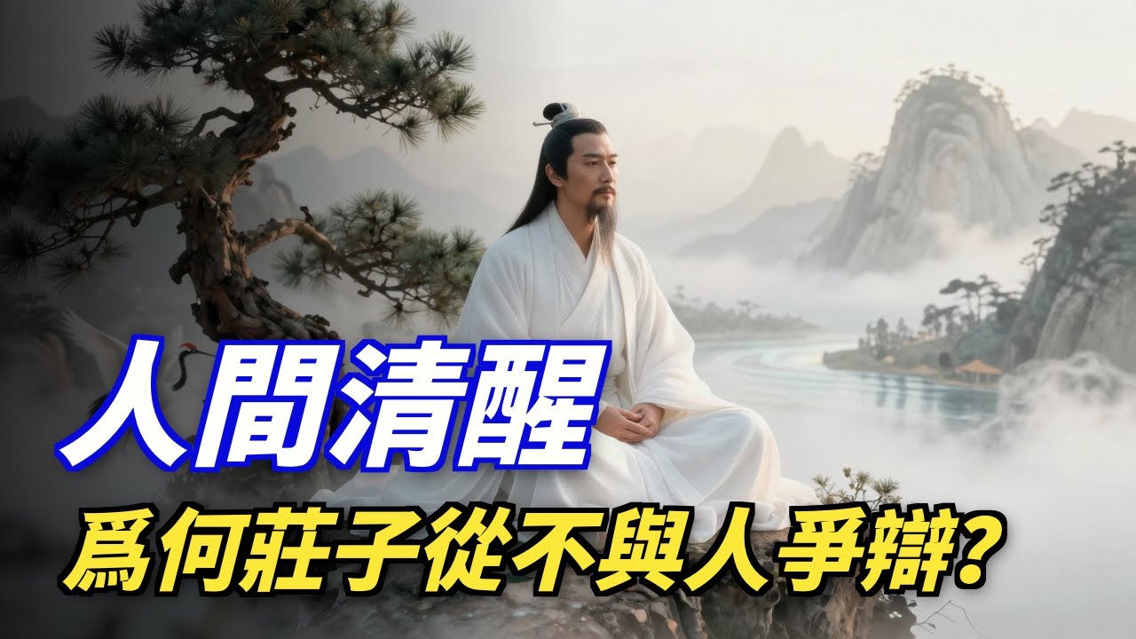 庄子：人生最好的状态是“独与天地精神往来”，而非“与人争辩”！ #庄子 #精神内耗 #格局 #境界