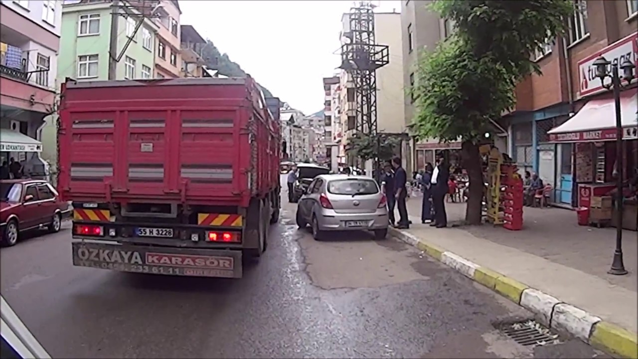 Dereli - Giresun yol inşatı devam ediyor