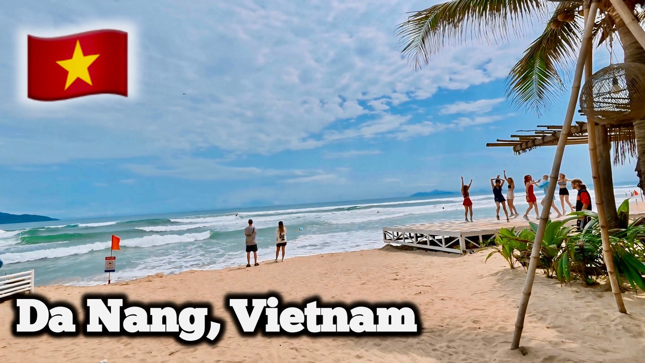 The Sea Is Rough in Da Nang… But People Keep Dancing on the Beach!