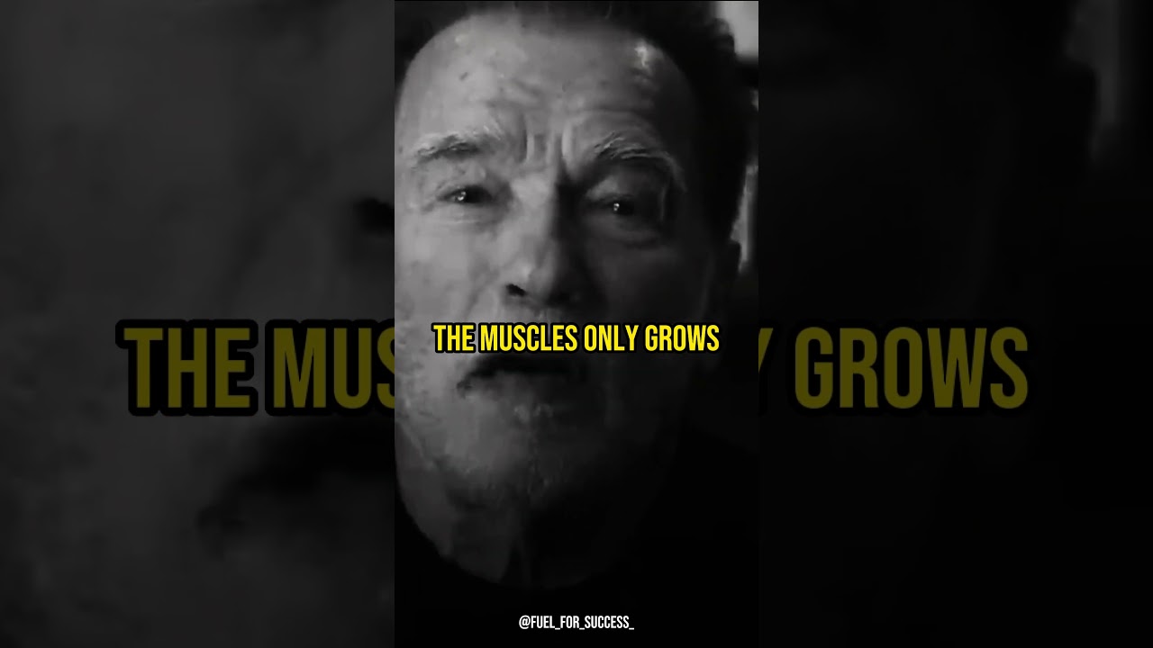 Conquer Pain and Forge Strength - Arnold Schwarzenegger on Embracing Discomfort #shorts