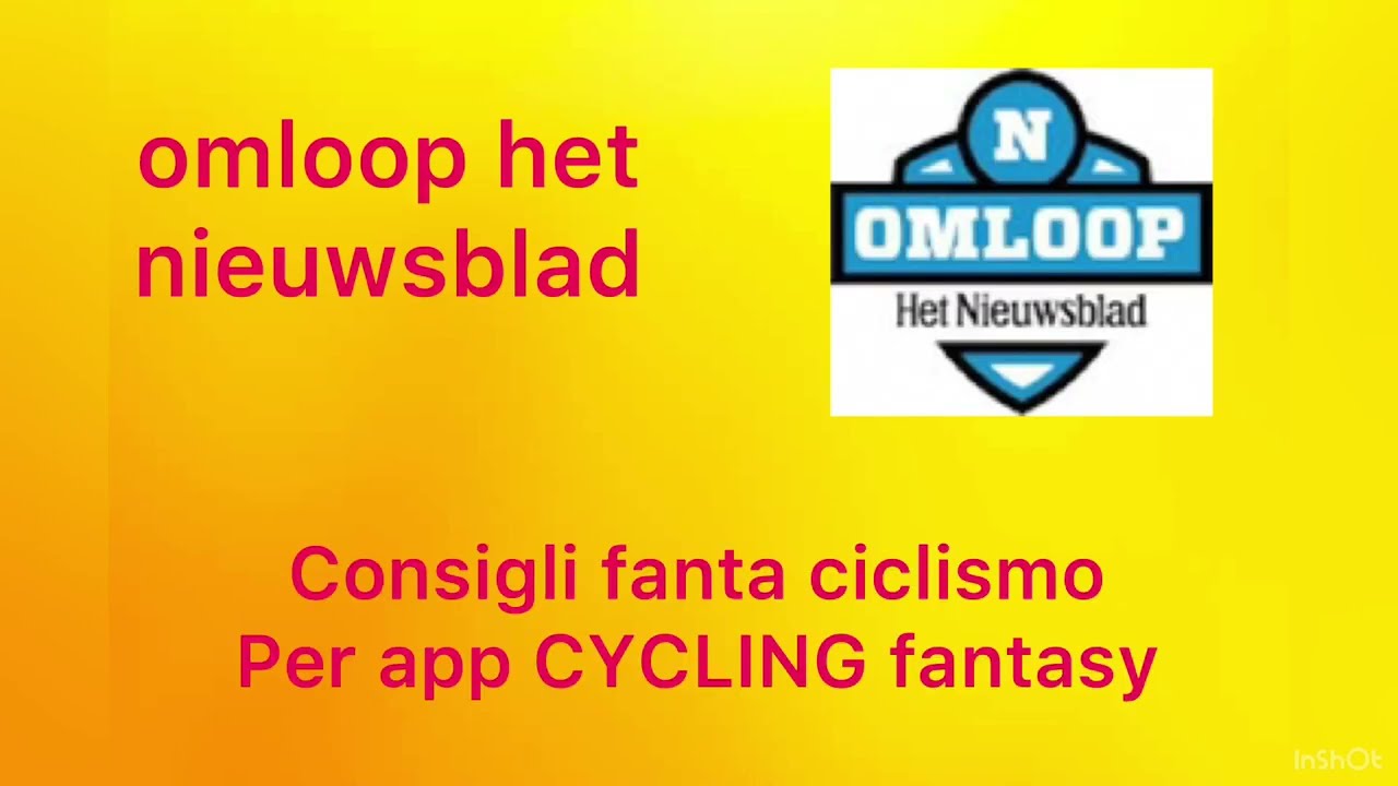 Consigli fanta ciclismo omloop het nieuwsblad uomini (1.UWT) + mio team live