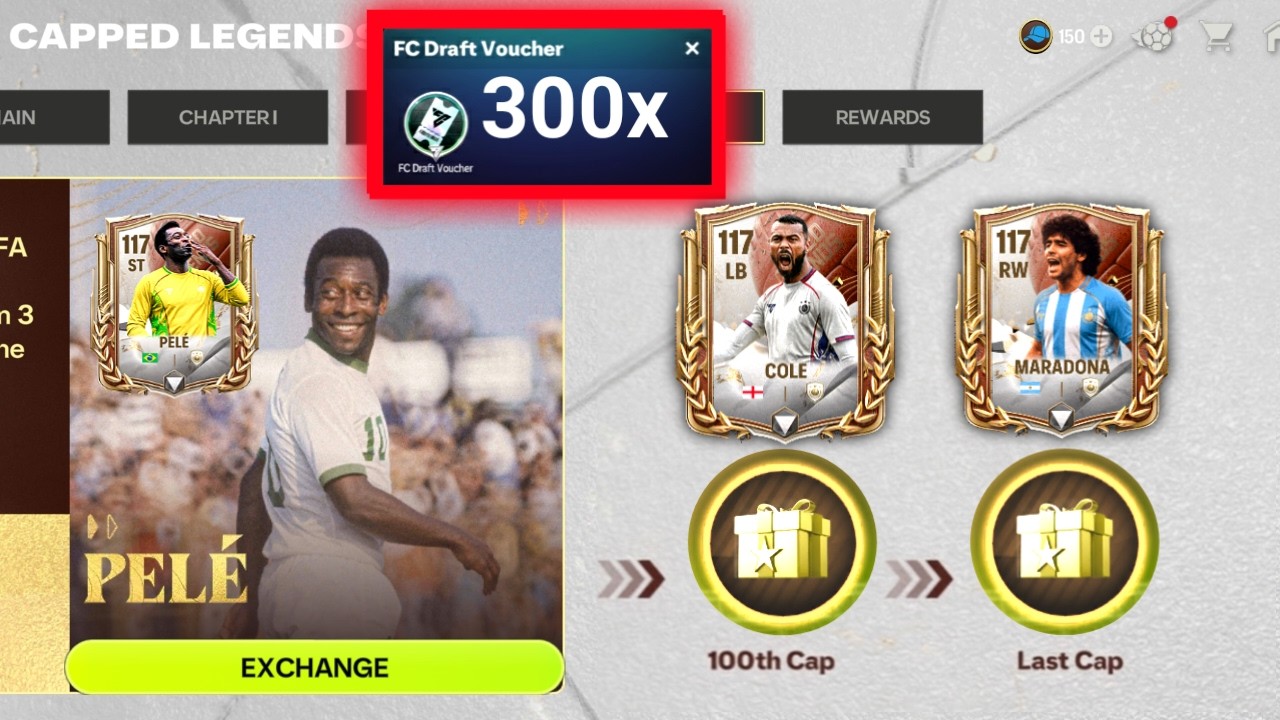New Capped Legends Drafts Gave Me 117 Maradona, Cole & Cannavaro 🔥 I Upgraded Them to MAX Rating  